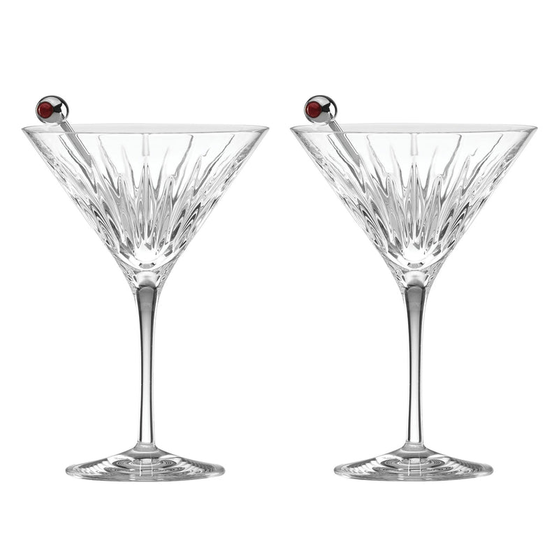 SET DE 2 COPAS DE MARTINI