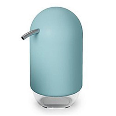 Dispensador de jabón táctil, color azul