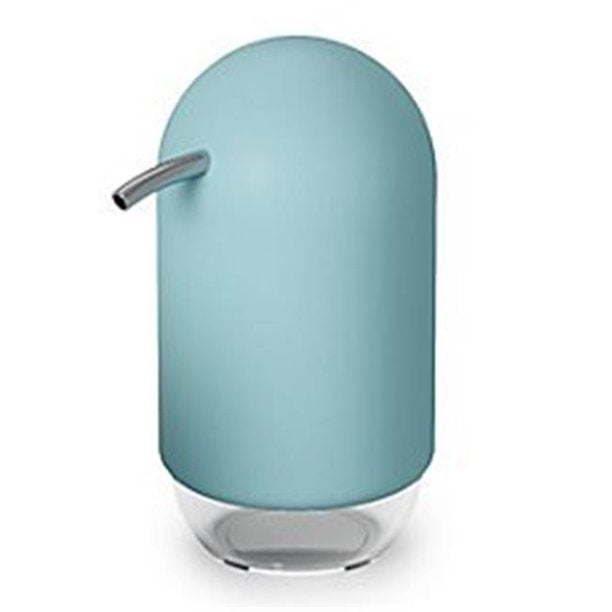 Dispensador de jabón táctil, color azul
