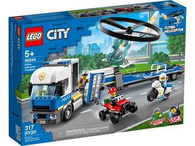 LEGO® City: Policía: Camión de Transporte del Helicóptero