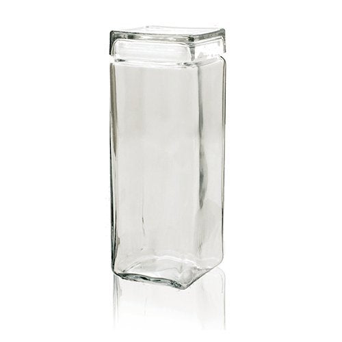 2.5 QT STACKABLE JAR W/GLASS