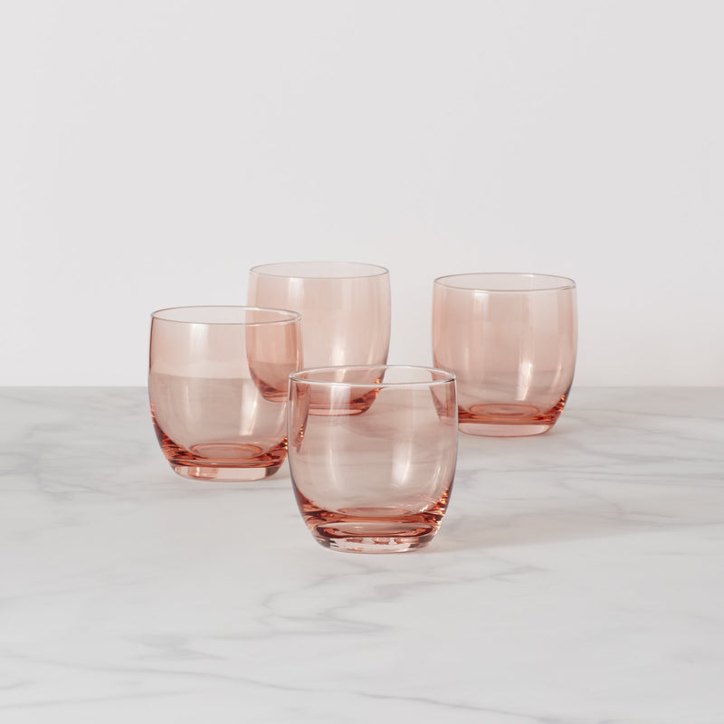 SET DE 4 VASOS PEACH 12OZ