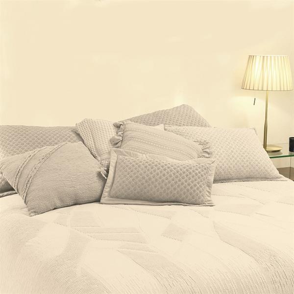 FUNDA P/ALMOHADA KING 60X91 BLANCA